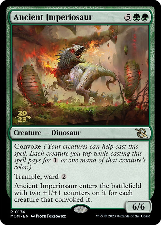 Image for Ancient Imperiosaur (174) (Prerelease Cards) - Magic: The Gathering