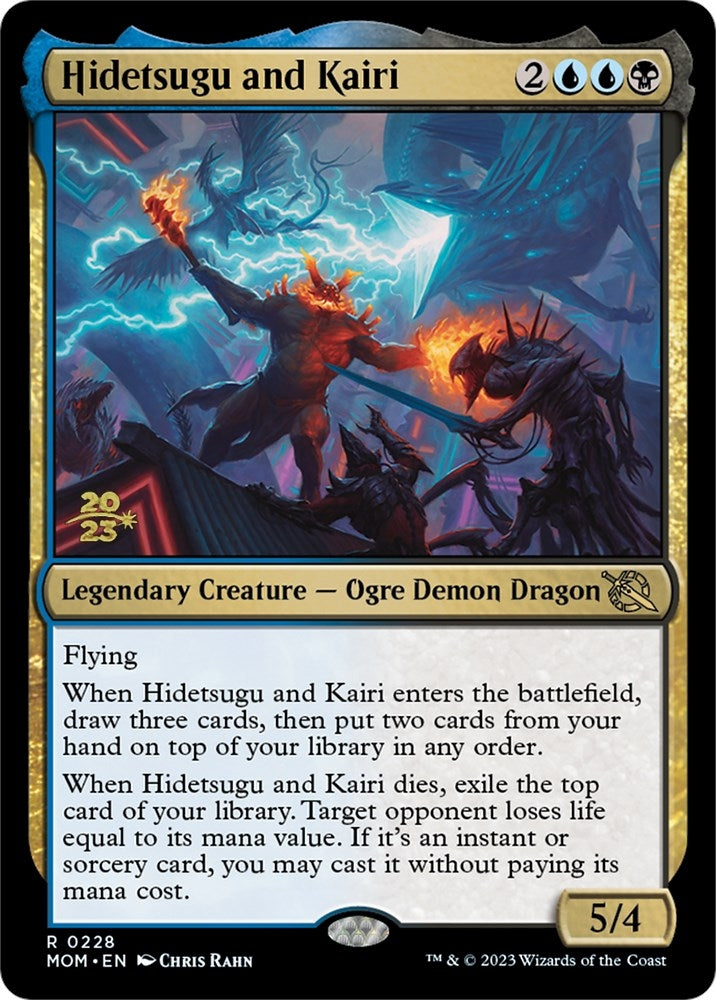 Image for Hidetsugu and Kairi (228) (Prerelease Cards) - Magic: The Gathering