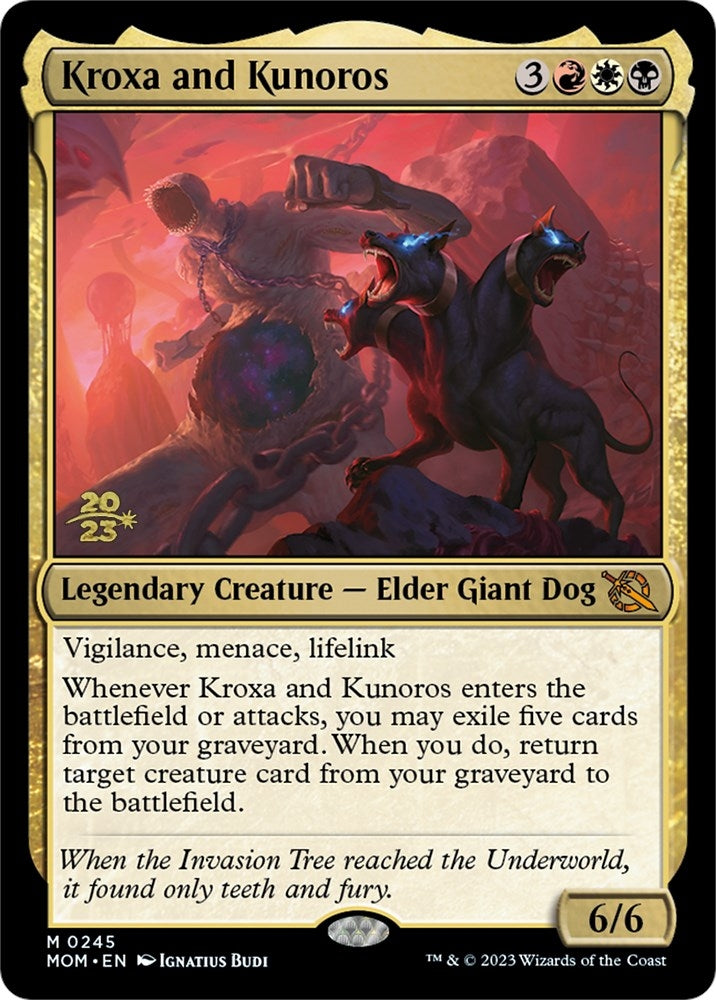Image for Kroxa and Kunoros (245) (Prerelease Cards) - Magic: The Gathering