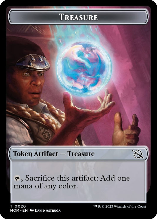 Image for Treasure (0020) // Thopter Double-Sided Token (20 // 19) (March of the Machine) - Magic: The Gathering