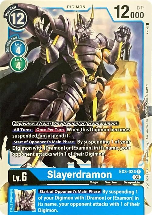 Image for Slayerdramon (EX3-024 R) (Revision Pack Cards) - Digimon Card Game