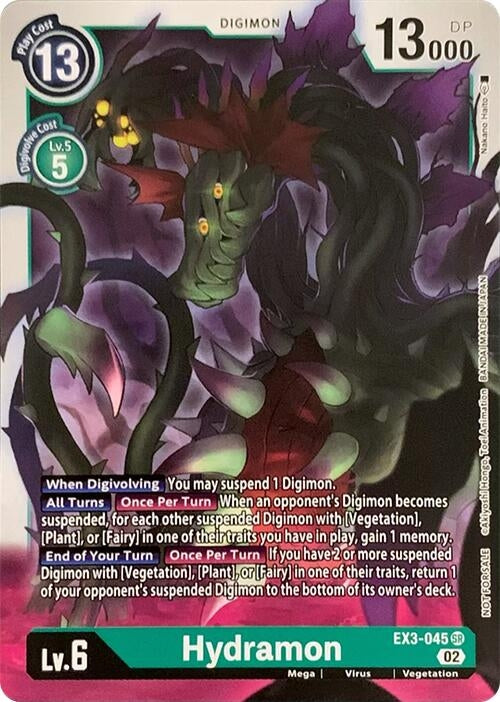 Image for Hydramon (EX3-045 SR) (Revision Pack Cards) - Digimon Card Game