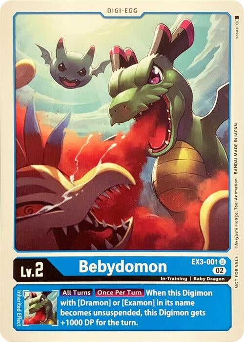 Image for Bebydomon (EX3-001 U) (Revision Pack Cards) - Digimon Card Game
