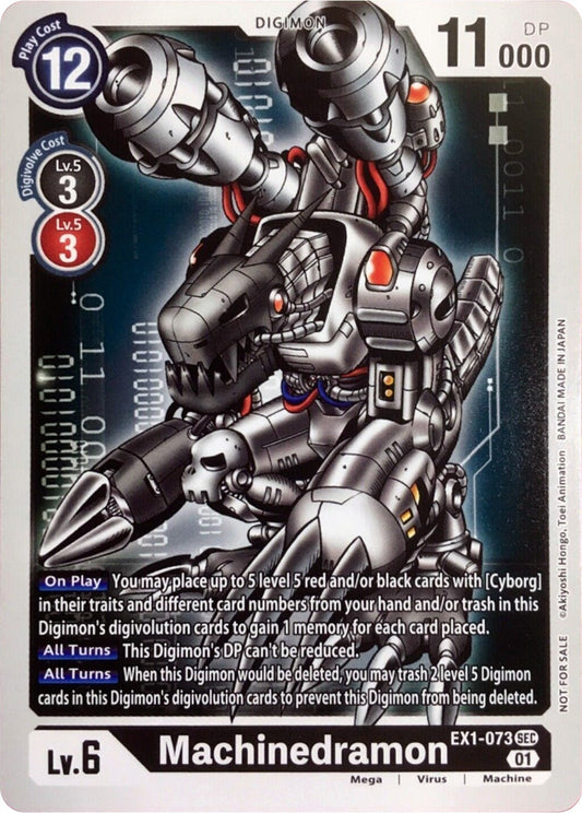 Image for Machinedramon (EX1-073 SEC) (Revision Pack Cards) - Digimon Card Game
