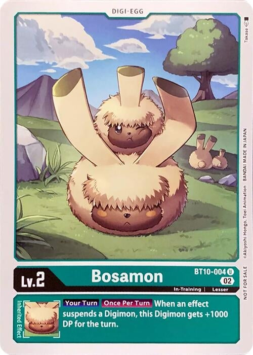 Image for Bosamon (BT10-004 U) (Revision Pack Cards) - Digimon Card Game