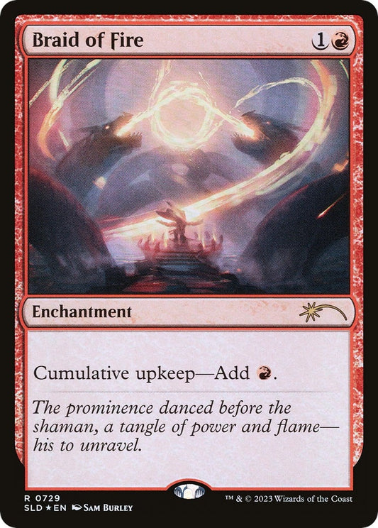 Image for Braid of Fire (729) (0729) (Secret Lair Drop Series) - Magic: The Gathering