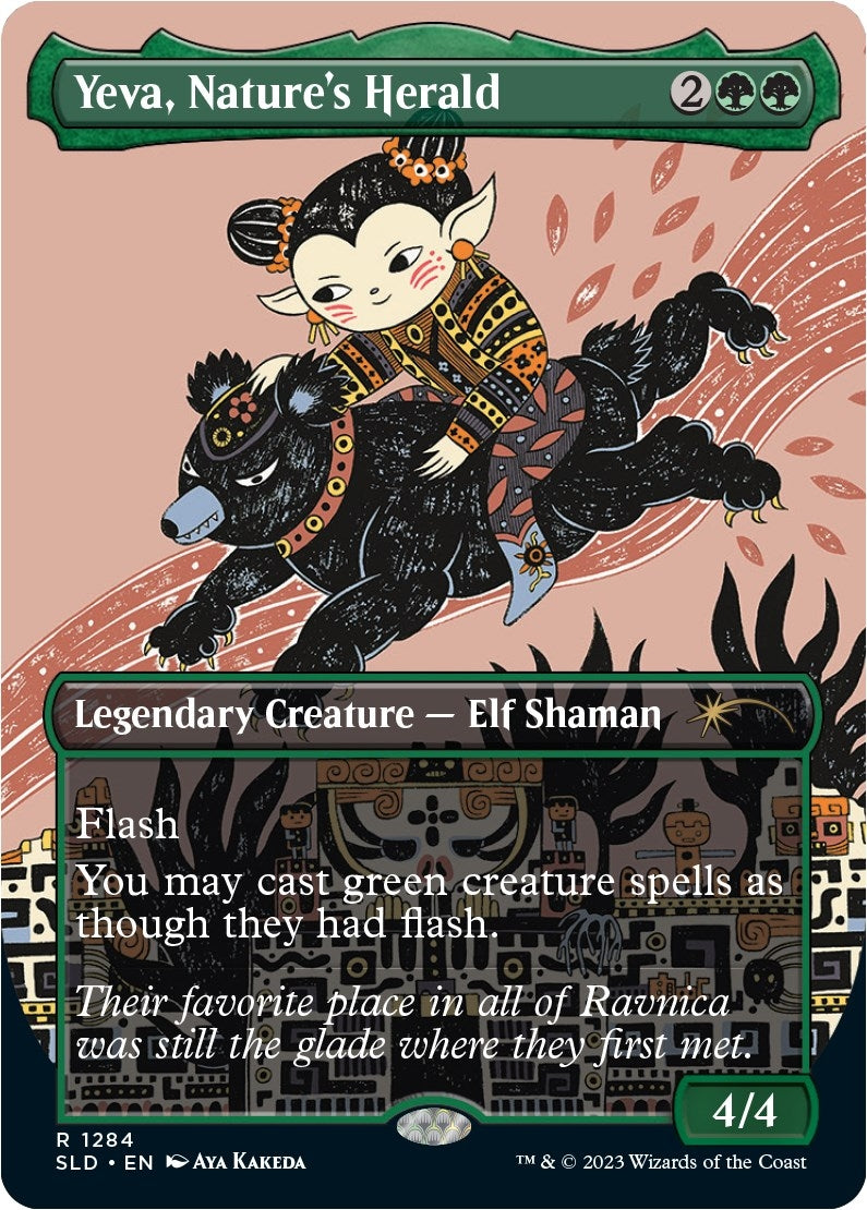 Image for Yeva, Nature's Herald (1284) (Secret Lair Drop Series) - Magic: The Gathering