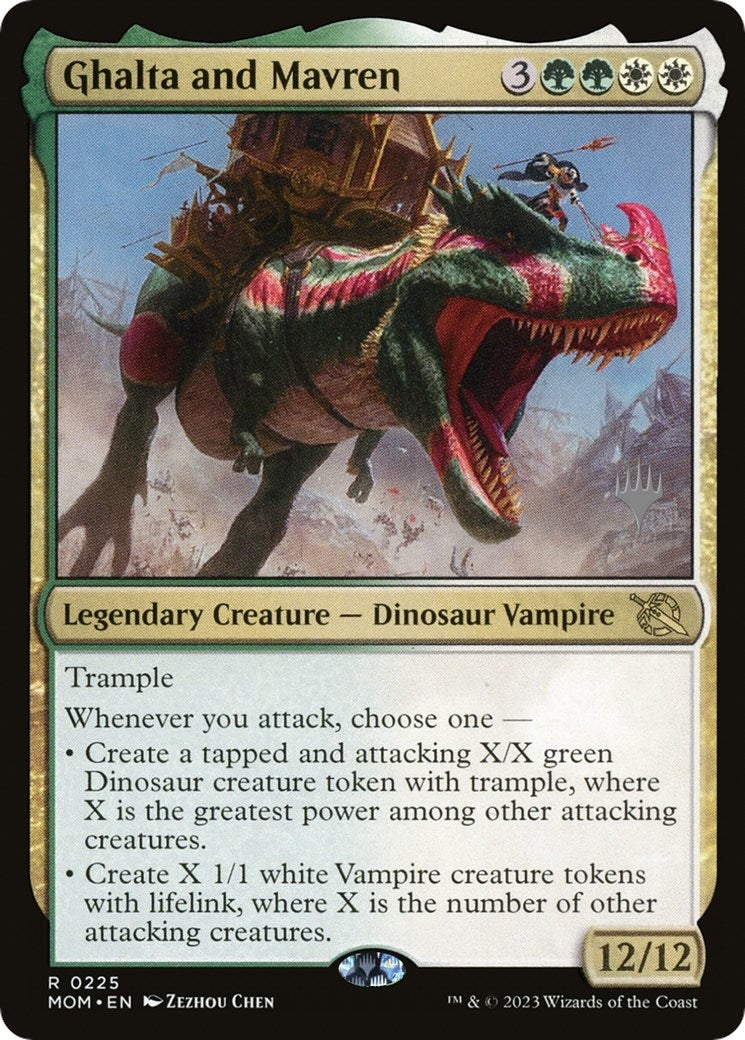Image for Ghalta and Mavren (225) (Promo Pack: March of the Machine) - Magic: The Gathering
