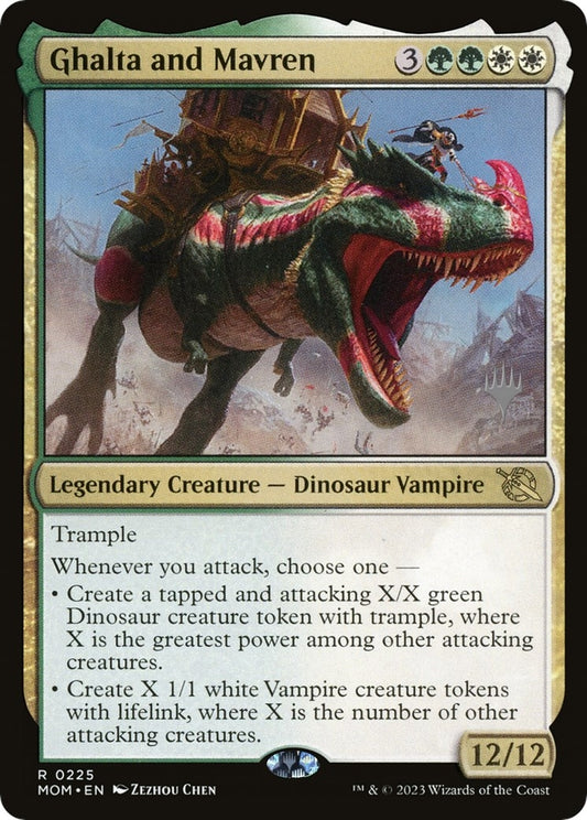 Image for Ghalta and Mavren (225) (Promo Pack: March of the Machine) - Magic: The Gathering