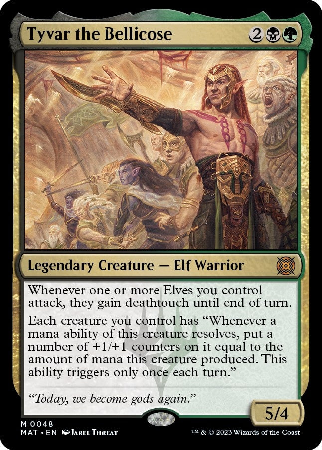 Image for Tyvar the Bellicose (48) (March of the Machine: The Aftermath) - Magic: The Gathering