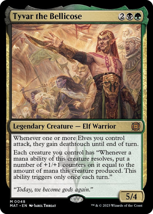 Image for Tyvar the Bellicose (48) (March of the Machine: The Aftermath) - Magic: The Gathering