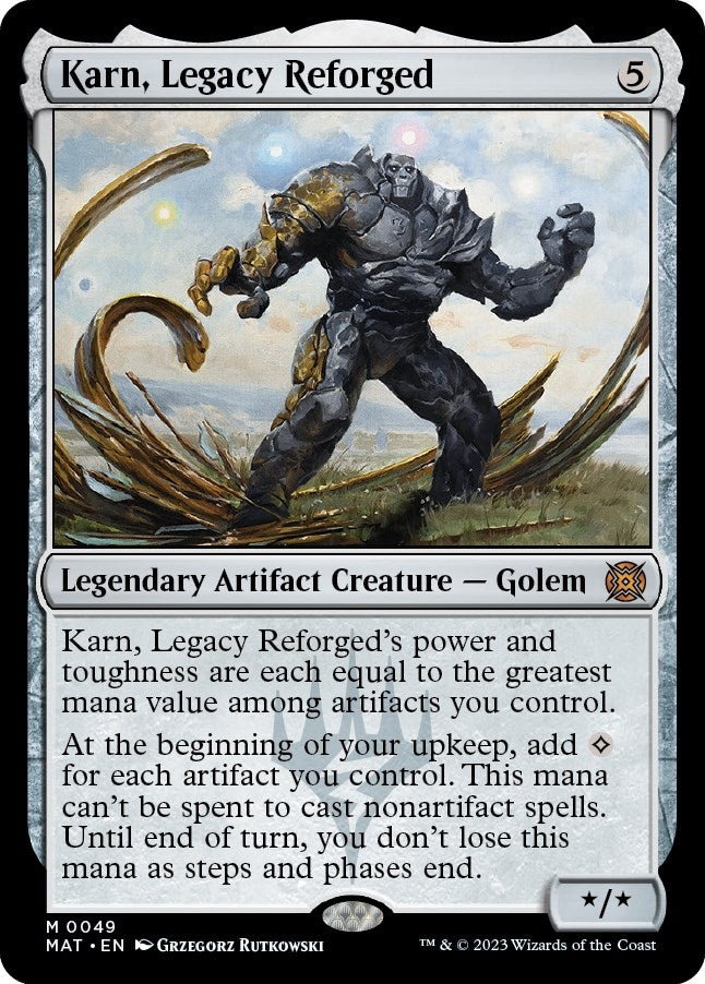 Image for Karn, Legacy Reforged (49) (March of the Machine: The Aftermath) - Magic: The Gathering