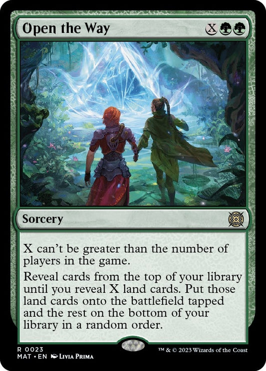 Image for Open the Way (23) (March of the Machine: The Aftermath) - Magic: The Gathering