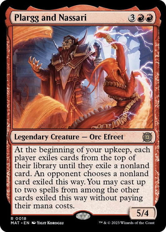 Image for Plargg and Nassari (18) (March of the Machine: The Aftermath) - Magic: The Gathering