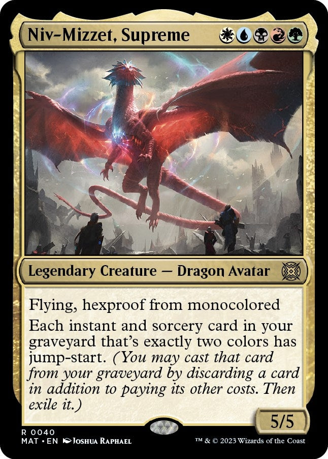 Image for Niv-Mizzet, Supreme (40) (March of the Machine: The Aftermath) - Magic: The Gathering
