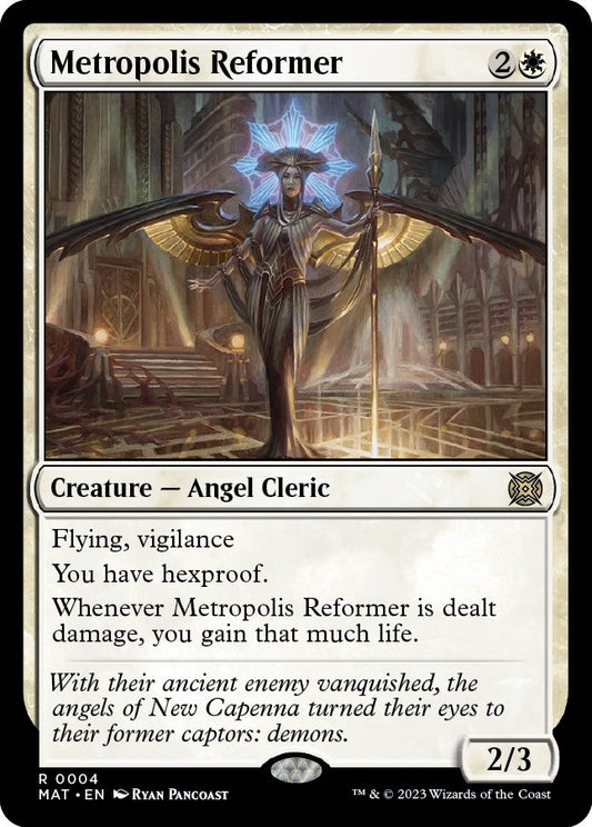 Image for Metropolis Reformer (4) (March of the Machine: The Aftermath) - Magic: The Gathering
