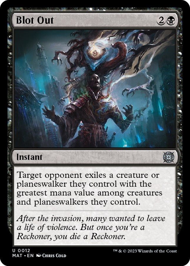 Image for Blot Out (12) (March of the Machine: The Aftermath) - Magic: The Gathering
