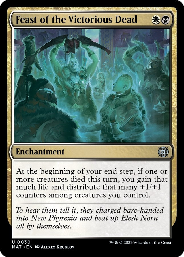 Image for Feast of the Victorious Dead (30) (March of the Machine: The Aftermath) - Magic: The Gathering