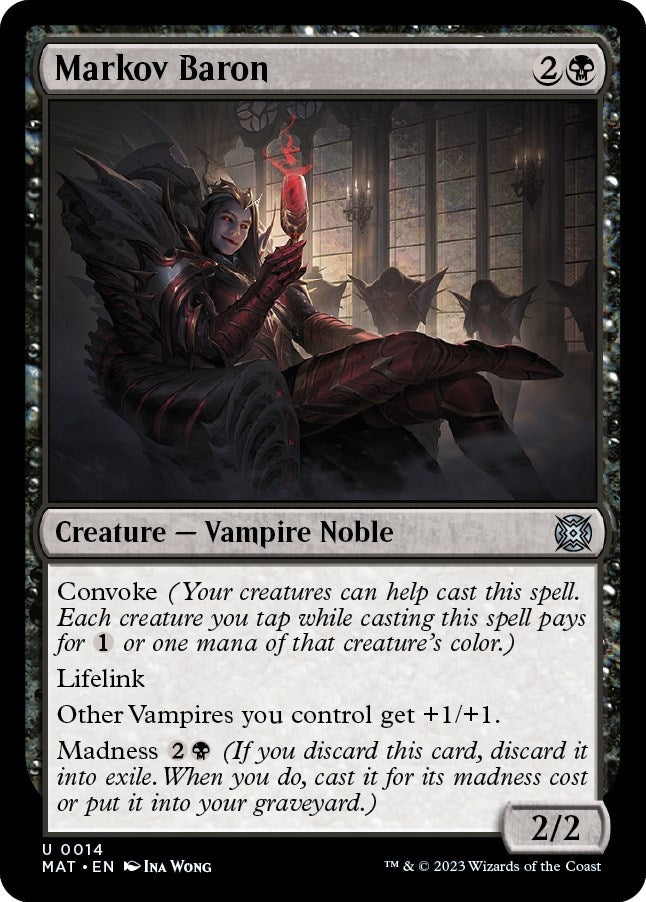 Image for Markov Baron (14) (March of the Machine: The Aftermath) - Magic: The Gathering