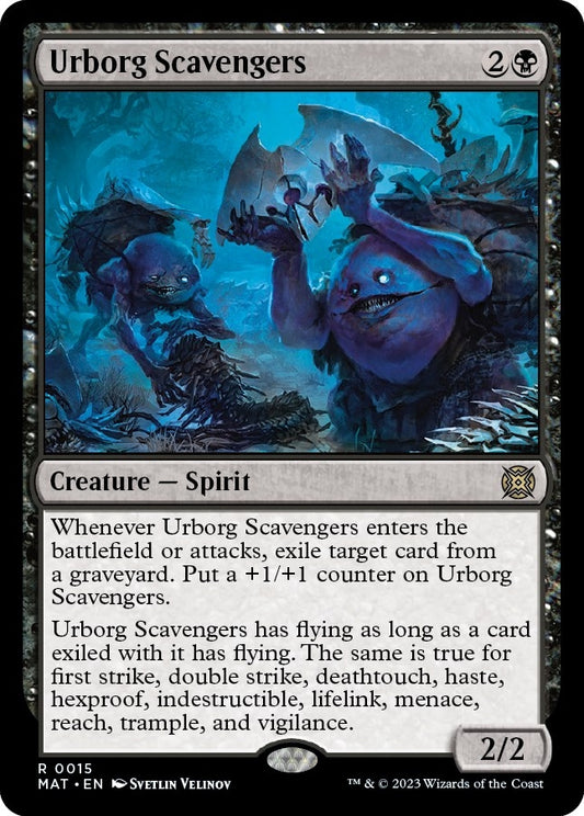 Image for Urborg Scavengers (15) (March of the Machine: The Aftermath) - Magic: The Gathering