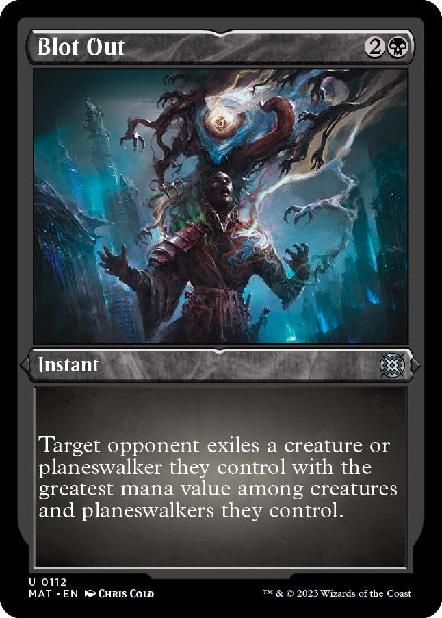 Image for Blot Out (Foil Etched) (112) (March of the Machine: The Aftermath) - Magic: The Gathering