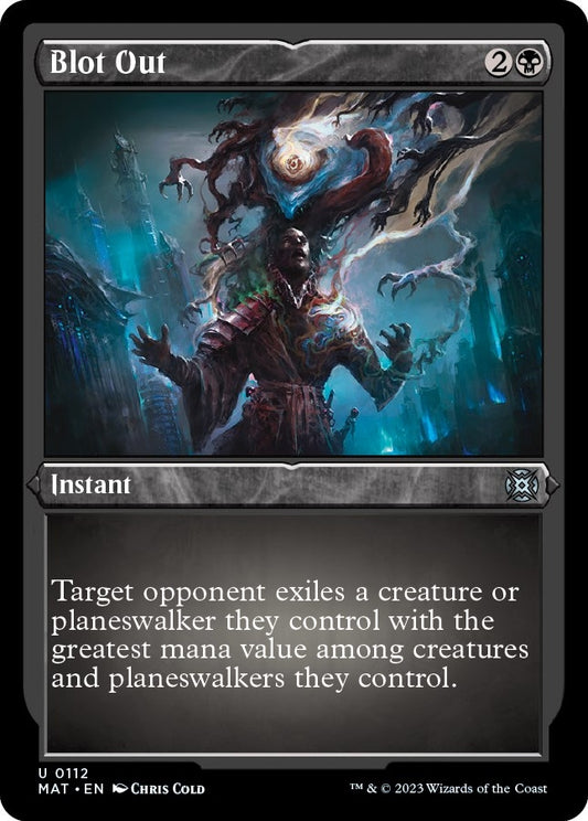 Image for Blot Out (Foil Etched) (112) (March of the Machine: The Aftermath) - Magic: The Gathering