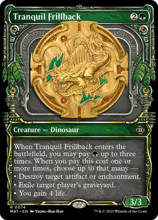 Image for Tranquil Frillback (Showcase) (74) (March of the Machine: The Aftermath) - Magic: The Gathering