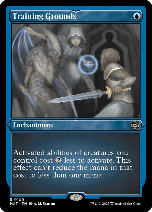 Image for Training Grounds (Foil Etched) (109) (March of the Machine: The Aftermath) - Magic: The Gathering
