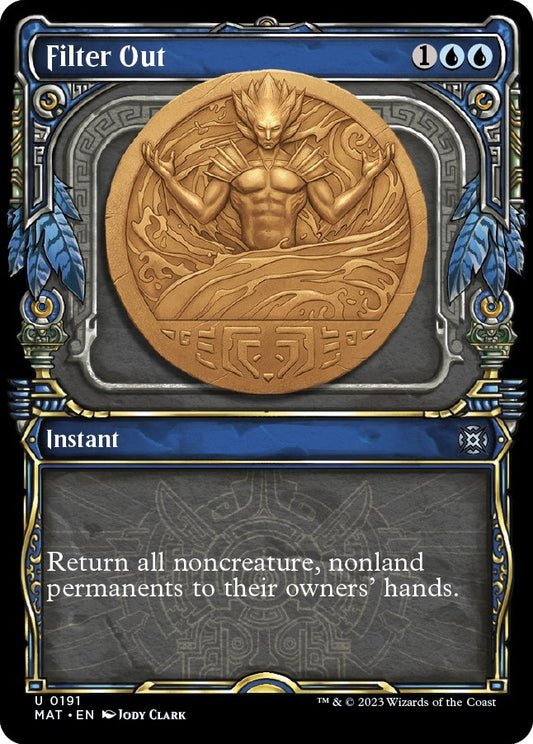 Image for Filter Out (Halo Foil) (191) (March of the Machine: The Aftermath) - Magic: The Gathering