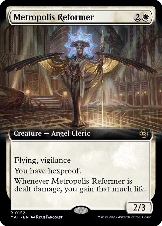 Image for Metropolis Reformer (Extended Art) (152) (March of the Machine: The Aftermath) - Magic: The Gathering
