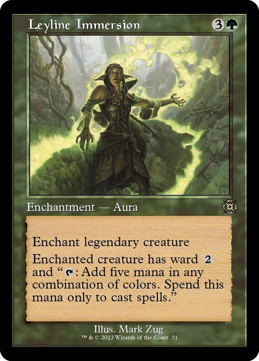 Image for Leyline Immersion (Retro Frame) (71) (March of the Machine: The Aftermath) - Magic: The Gathering