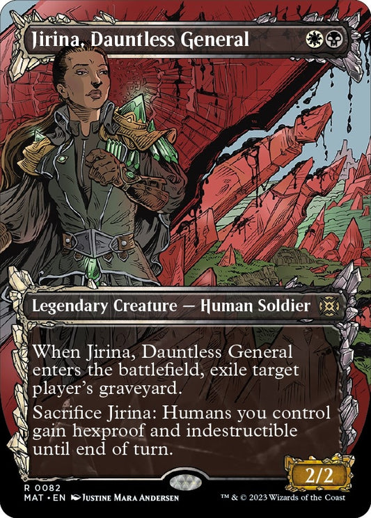Image for Jirina, Dauntless General (Showcase) (82) (March of the Machine: The Aftermath) - Magic: The Gathering
