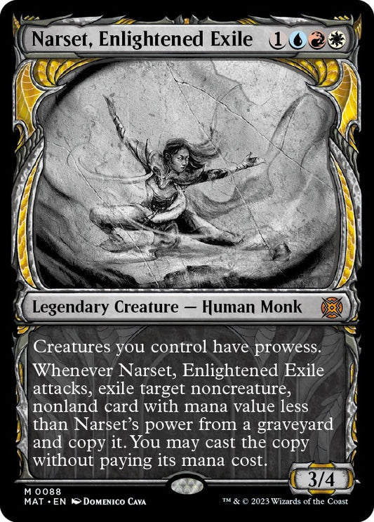 Image for Narset, Enlightened Exile (Showcase) (88) (March of the Machine: The Aftermath) - Magic: The Gathering