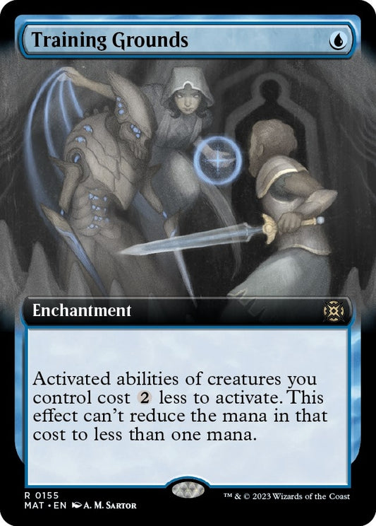 Image for Training Grounds (Extended Art) (155) (March of the Machine: The Aftermath) - Magic: The Gathering