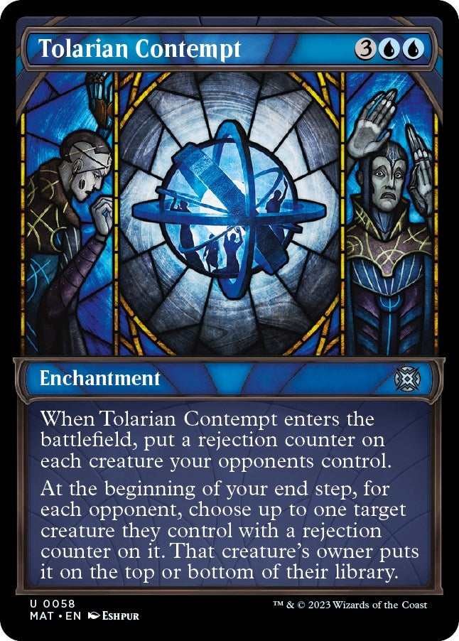 Image for Tolarian Contempt (Showcase) (58) (March of the Machine: The Aftermath) - Magic: The Gathering