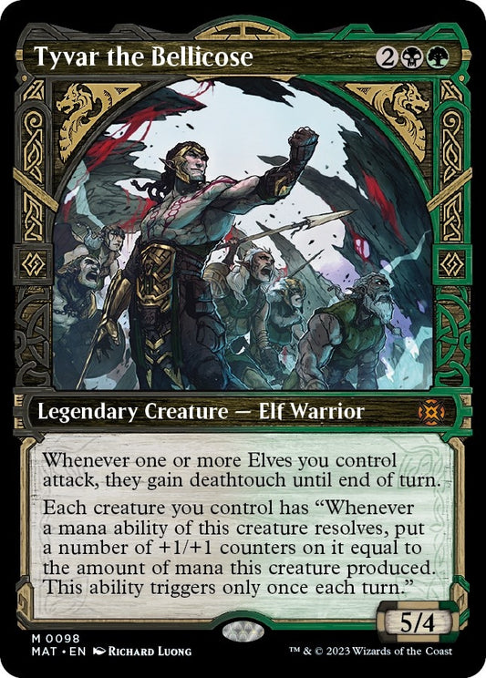 Image for Tyvar the Bellicose (Showcase) (98) (March of the Machine: The Aftermath) - Magic: The Gathering