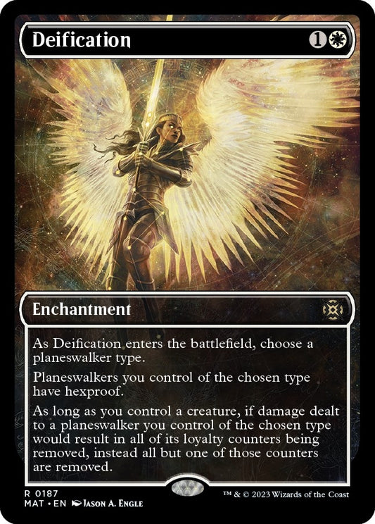 Image for Deification (Halo Foil) (187) (March of the Machine: The Aftermath) - Magic: The Gathering