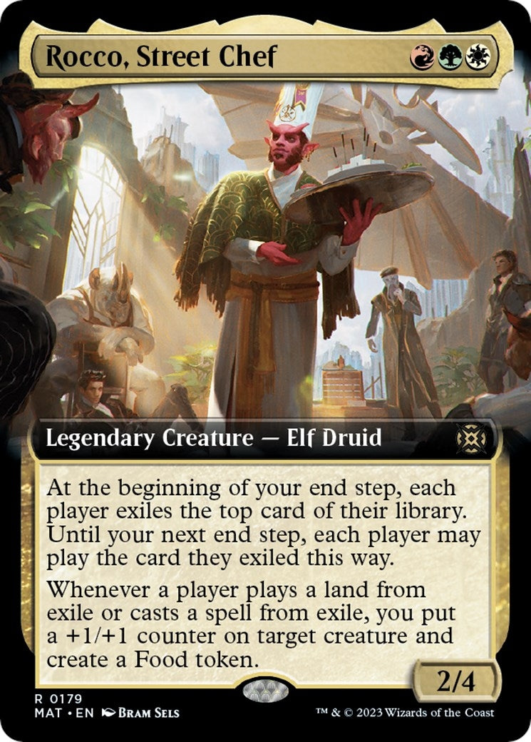 Image for Rocco, Street Chef (Extended Art) (179) (March of the Machine: The Aftermath) - Magic: The Gathering