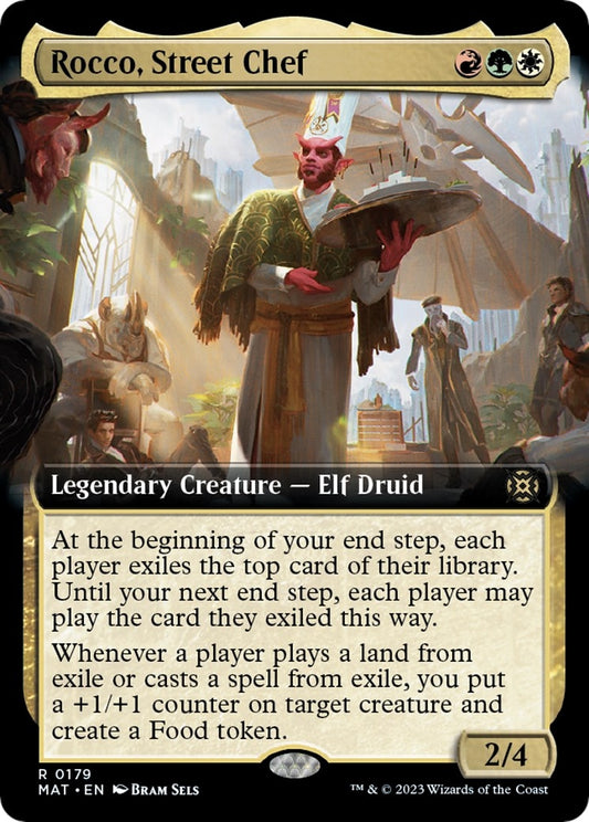 Image for Rocco, Street Chef (Extended Art) (179) (March of the Machine: The Aftermath) - Magic: The Gathering