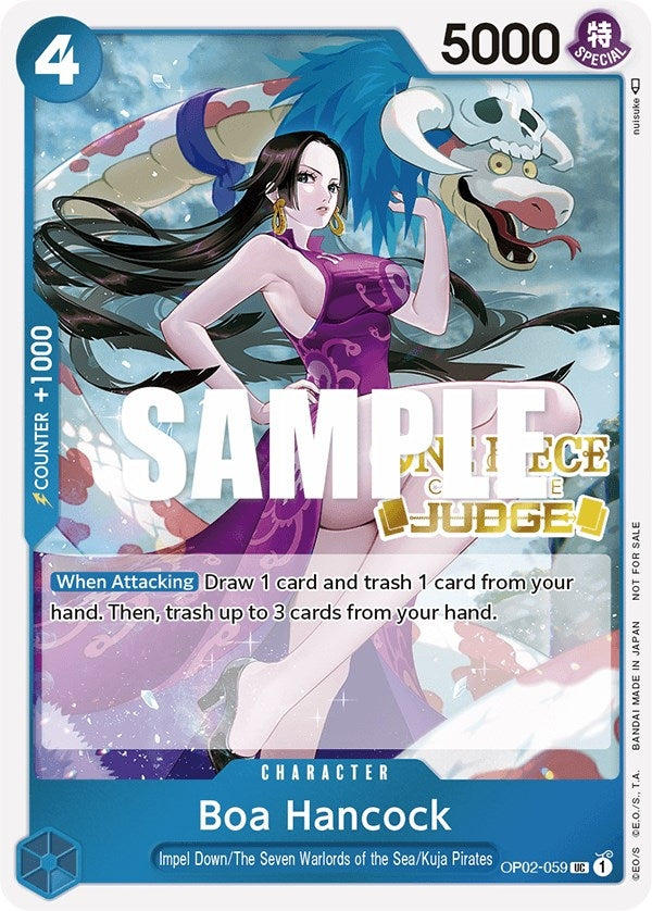 Image for Boa Hancock (Judge) (OP02-059) (One Piece Promotion Cards) - One Piece Card Game