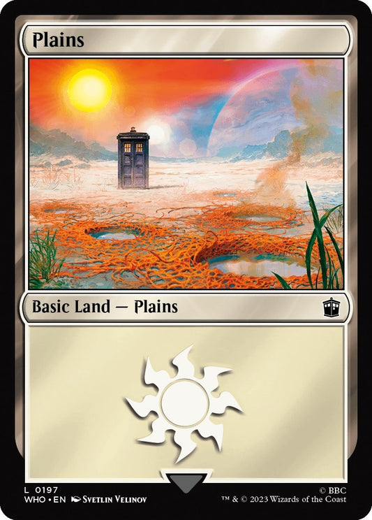 Image for Plains (0197) (197) (Universes Beyond: Doctor Who) - Magic: The Gathering
