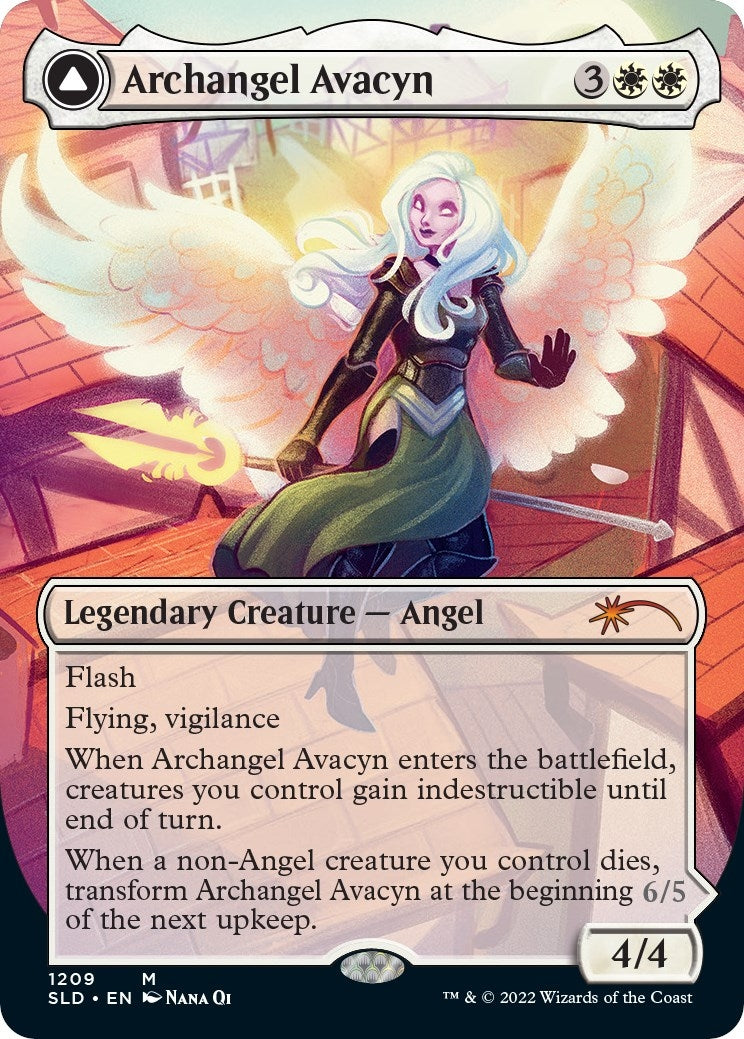 Image for Archangel Avacyn (Display Commander) - Thick Stock (1209) (Secret Lair Drop Series) - Magic: The Gathering