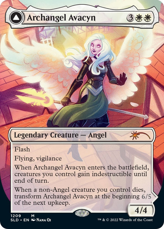 Image for Archangel Avacyn (Display Commander) - Thick Stock (1209) (Secret Lair Drop Series) - Magic: The Gathering