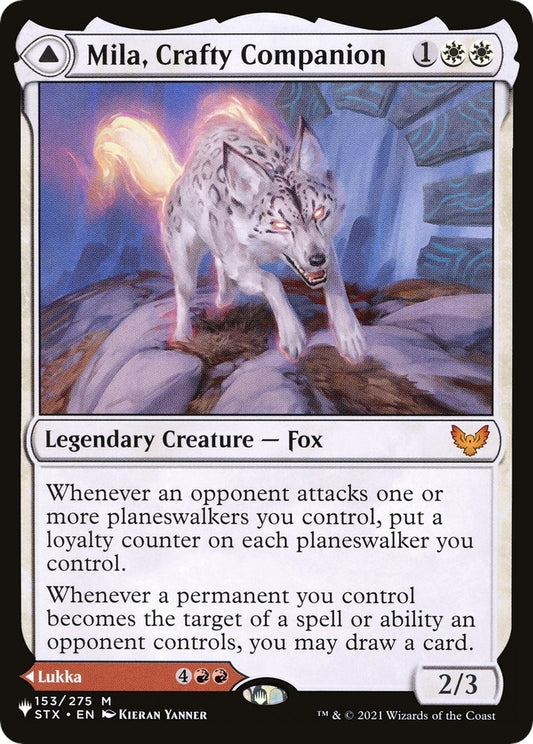 Image for Mila, Crafty Companion (153) (The List Reprints) - Magic: The Gathering