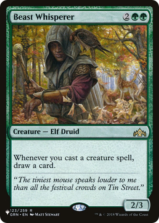 Image for Beast Whisperer (123) (The List Reprints) - Magic: The Gathering