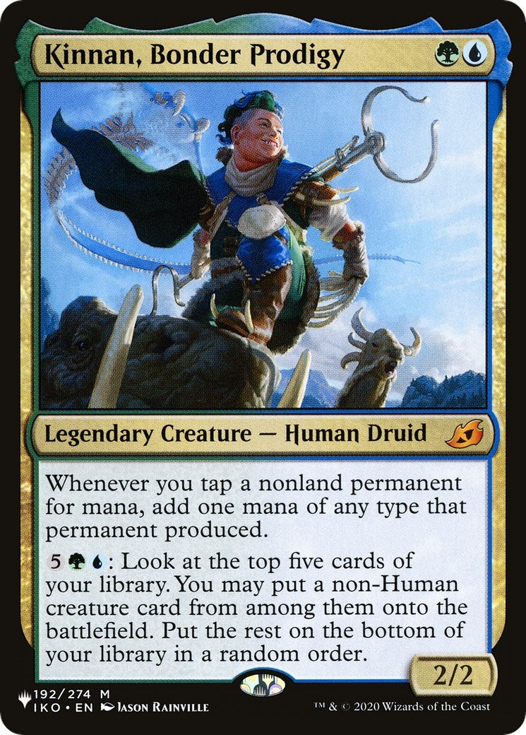 Image for Kinnan, Bonder Prodigy (192) (The List Reprints) - Magic: The Gathering