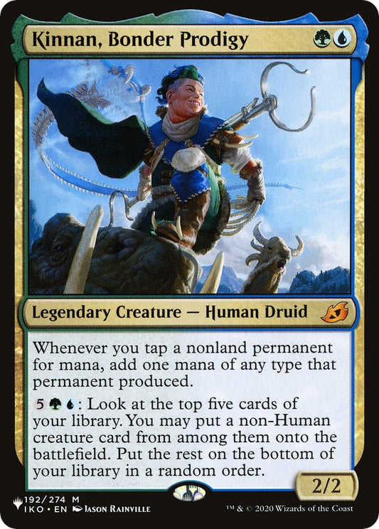 Image for Kinnan, Bonder Prodigy (192) (The List Reprints) - Magic: The Gathering