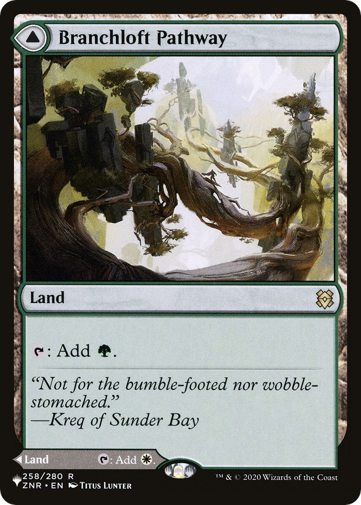 Image for Branchloft Pathway (258) (The List Reprints) - Magic: The Gathering