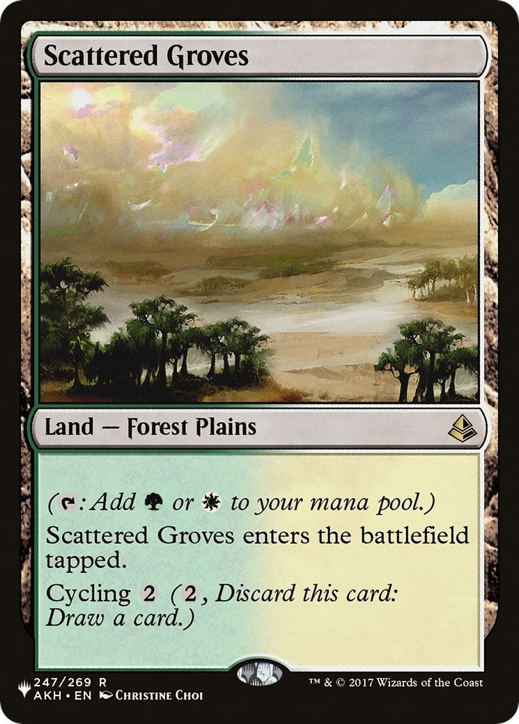 Image for Scattered Groves (247) (The List Reprints) - Magic: The Gathering