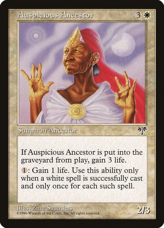 Image for Auspicious Ancestor (Mirage) - Magic: The Gathering